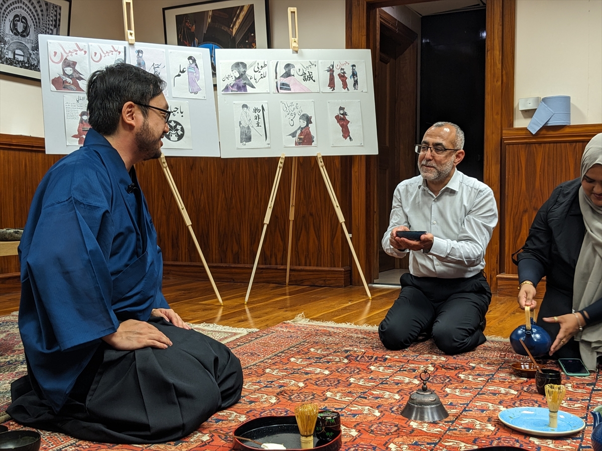 Japon araştırmacı, Japon çay seremonisinin Türk ve İslam kültürüyle benzerliğini anlattı