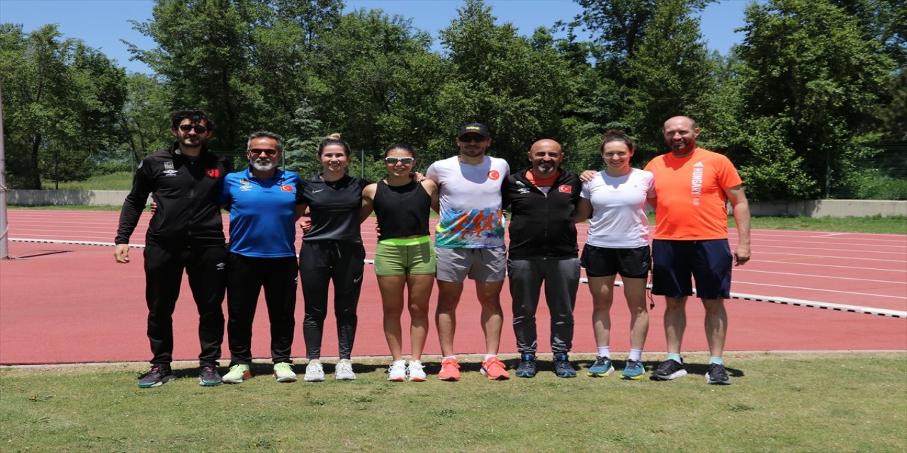 Milli pentatloncular, İngiltere'de olimpiyat kapısını aralamak istiyor.