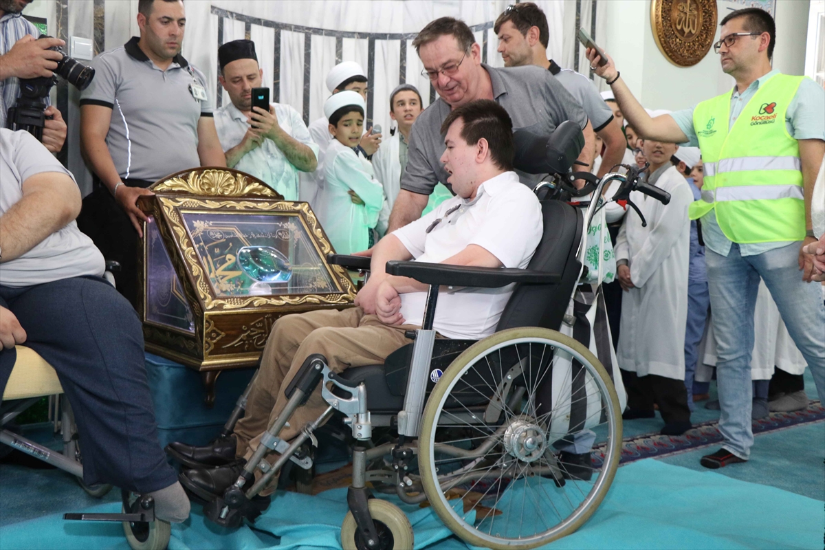 Kocaeli'de Sakal-ı Şerif engelli bireyler için ziyarete açıldı