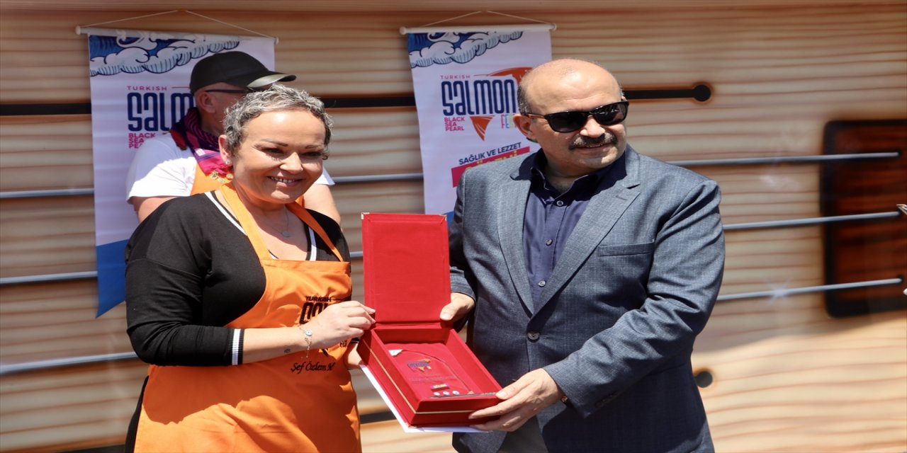 Trabzon'da "Türk Somonu Festivali" düzenlendi