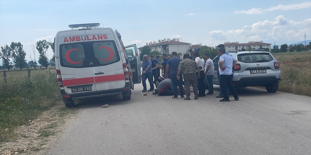 Bolu'da silahlı saldırıya uğrayan kişi yaralandı