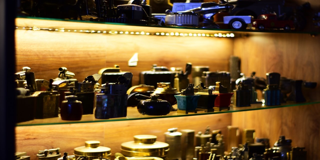 Eskişehirli koleksiyonerin evi "çakmak müzesi"ni akla getiriyor.