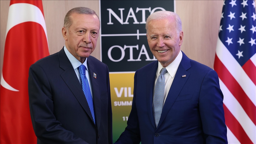 Biden: "Cumhurbaşkanı Erdoğan'la tekrar bir araya gelmek harikaydı"