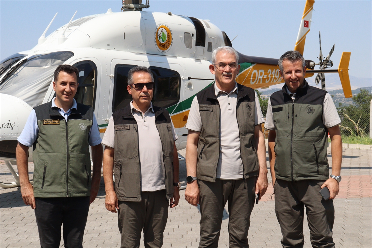 Orman Genel Müdürlüğü ekipleri yangınlara karşı Ege ve Akdeniz'de teyakkuzda