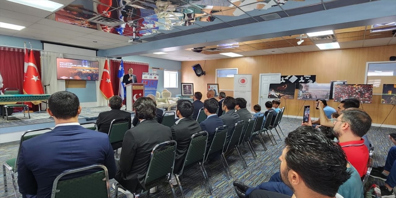 Kanada'da 15 Temmuz Demokrasi ve Milli Birlik Günü etkinlikleri düzenlendi