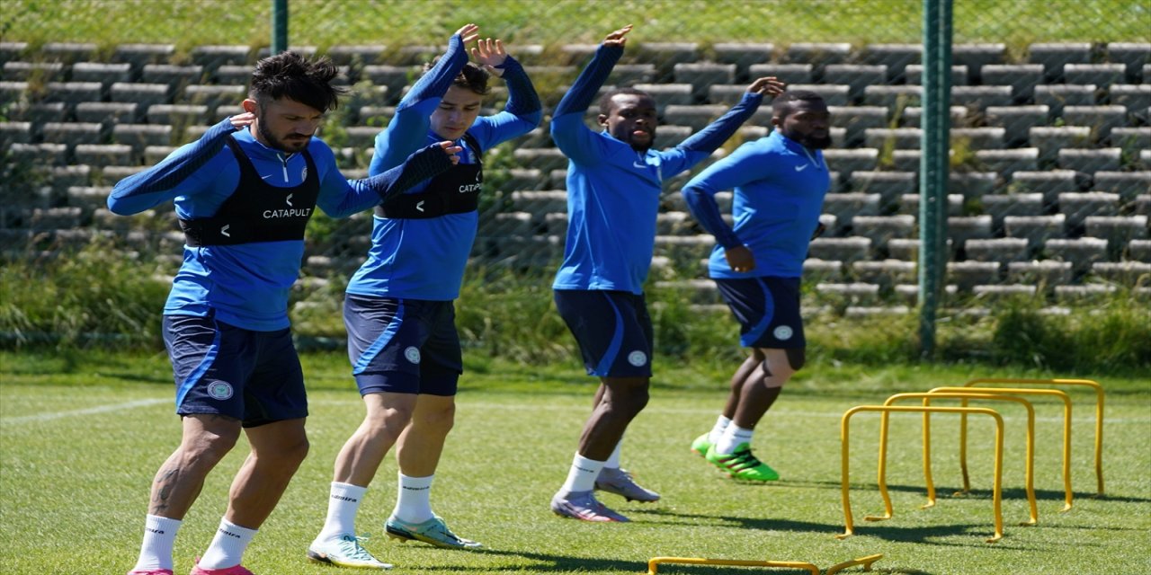 Çaykur Rizespor, Erzurum'da ikinci etap kamp çalışmalarına devam ediyor.