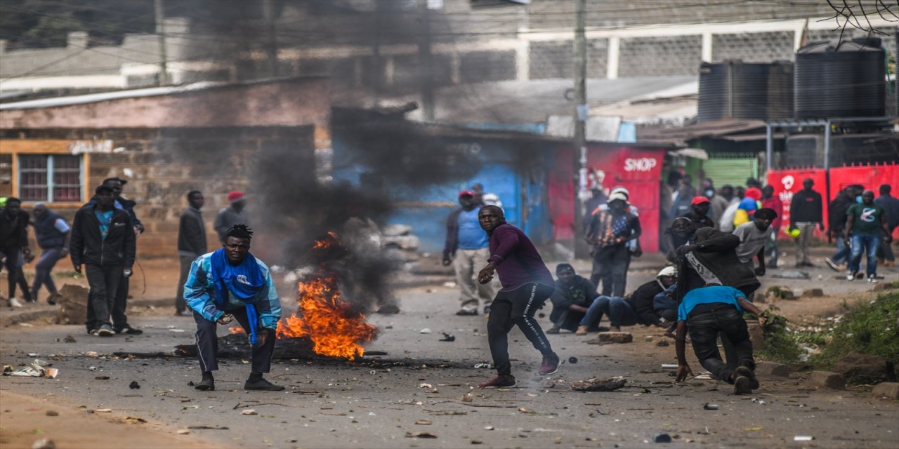 Kenya'da vergi protestosu kaosa yol açtı