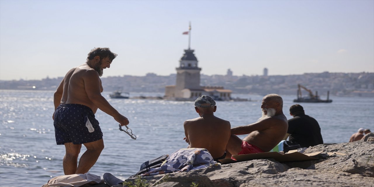 İstanbulluların sıcak havayla mücadelesi sürüyor