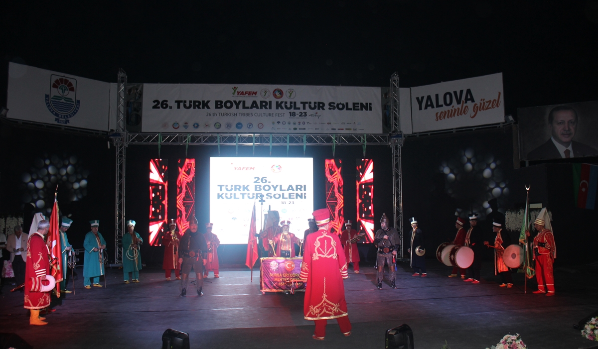 Yalova'da Türk Boyları Kültür Şöleni, gala gecesiyle sona erdi