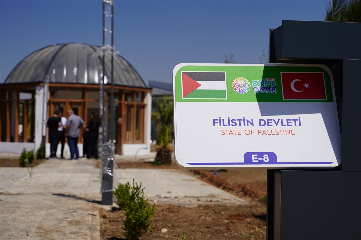 Filistinli müsteşar Rana Abu Sibaa EXPO 2023 için Kahramanmaraş'ta