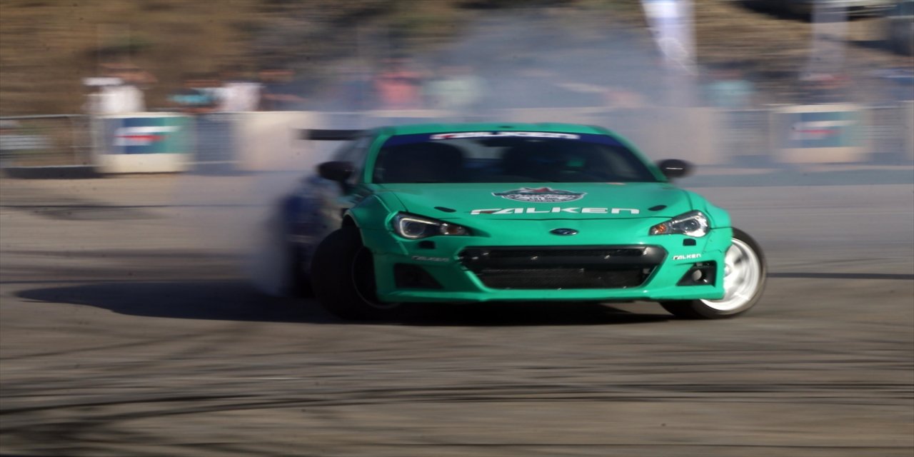 Çankırı'da drift gösterisi yapıldı