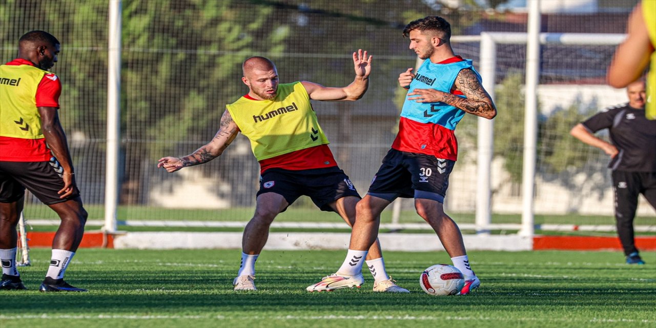 Samsunspor, Kayserispor maçının hazırlıklarını sürdürdü