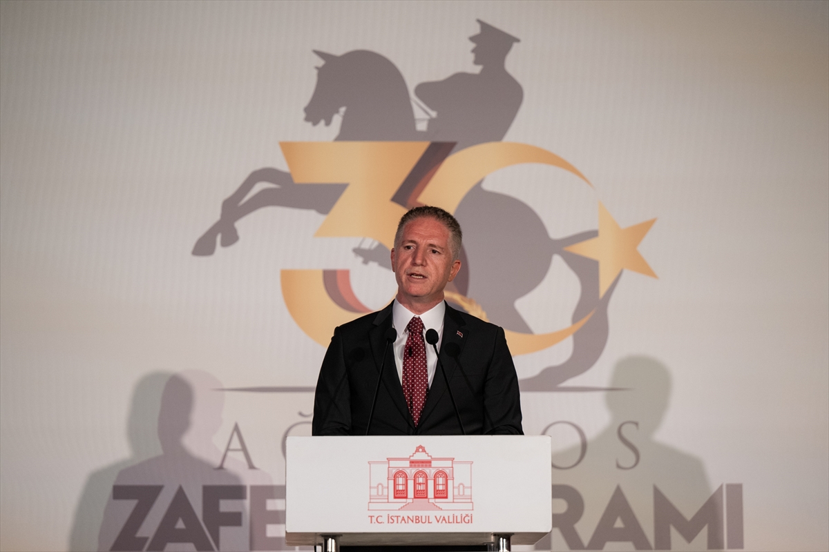 İstanbul'da 30 Ağustos Zafer Bayramı resepsiyonu