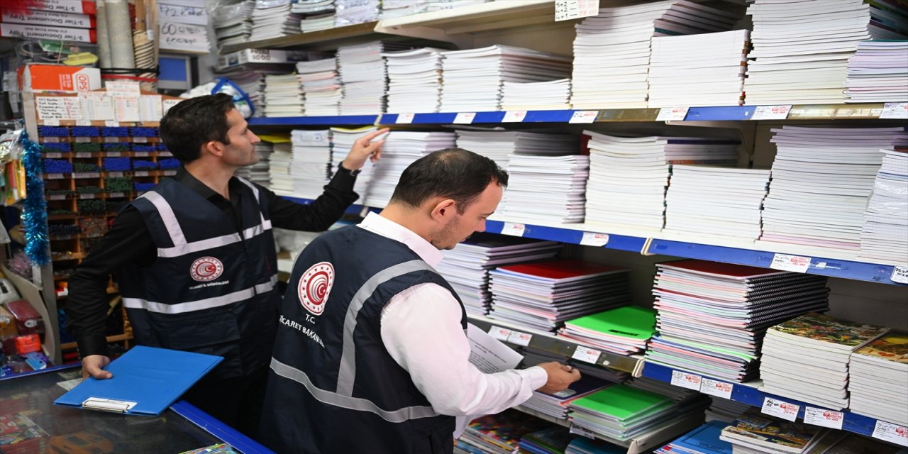 Trakya'da kırtasiyeler yeni eğitim öğretim yılı öncesi denetleniyor