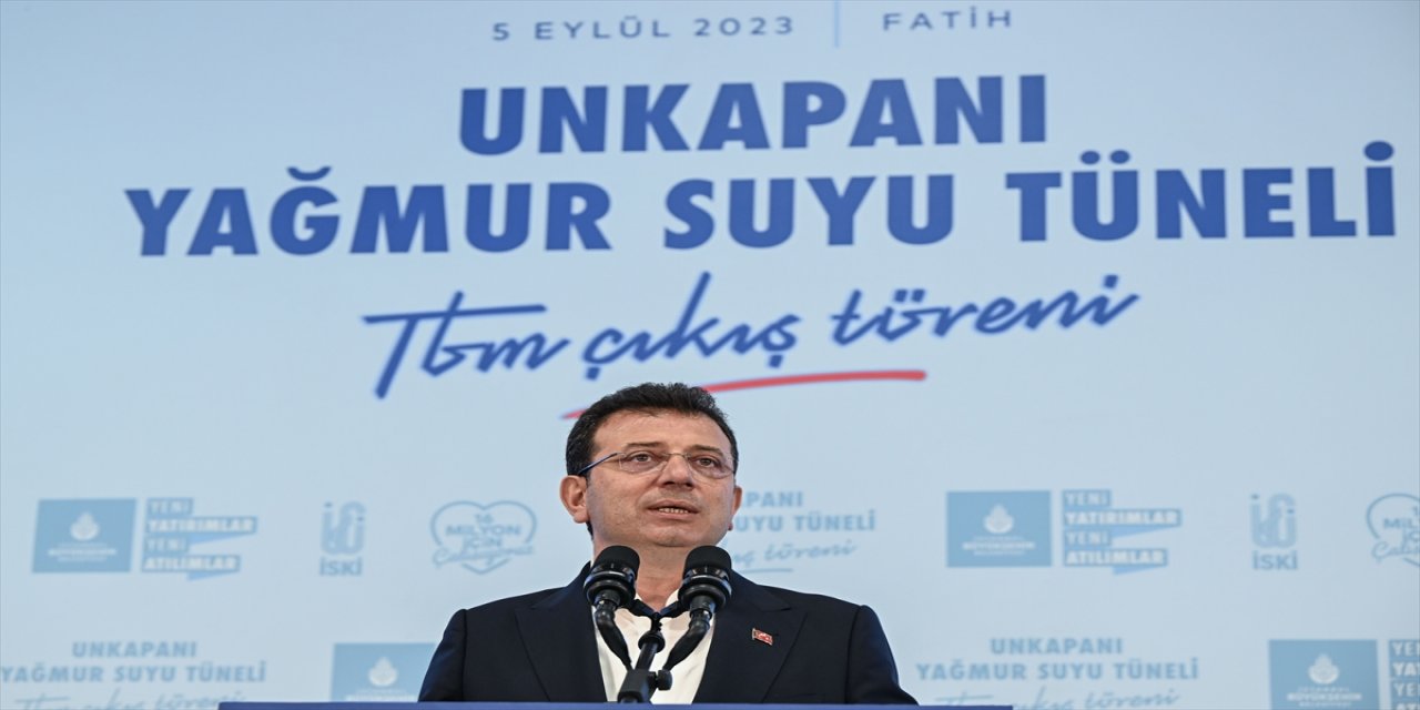 "Her gün 3,5 milyon metreküpü aşan su veriyoruz İstanbul'a."