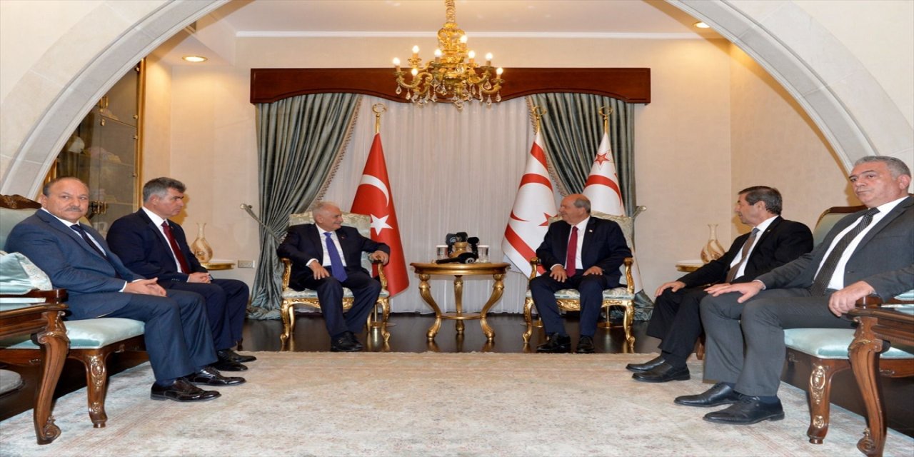 AK Parti Genel Başkanvekili, KKTC Cumhurbaşkanı ile görüştü.