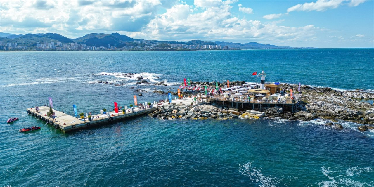 Ordu'da Fatsa Fener Adası hizmete açıldı