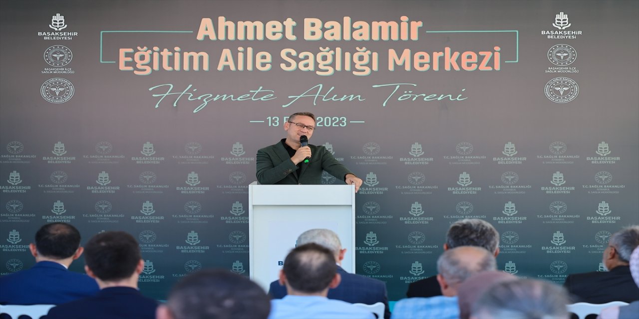 Ahmet Balamir Eğitim Aile Sağlığı Merkezi açıldı.