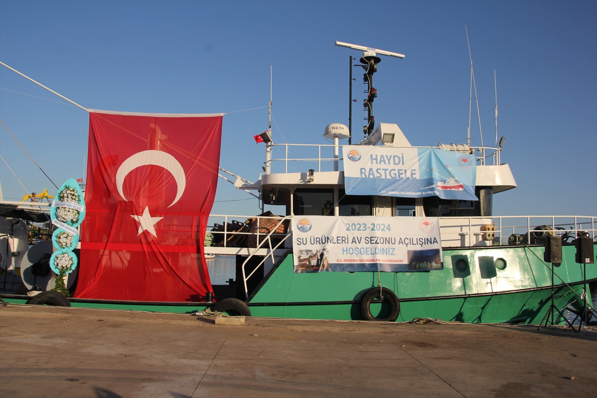 Mersinli balıkçılar "vira bismillah" dedi