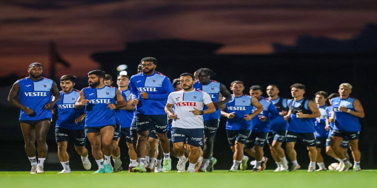 Trabzonspor, Beşiktaş maçı hazırlıklarını tamamladı