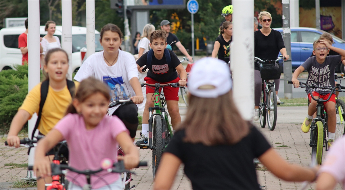 Sırbistan'da "Otomobilsiz Kent Günü" kutlandı