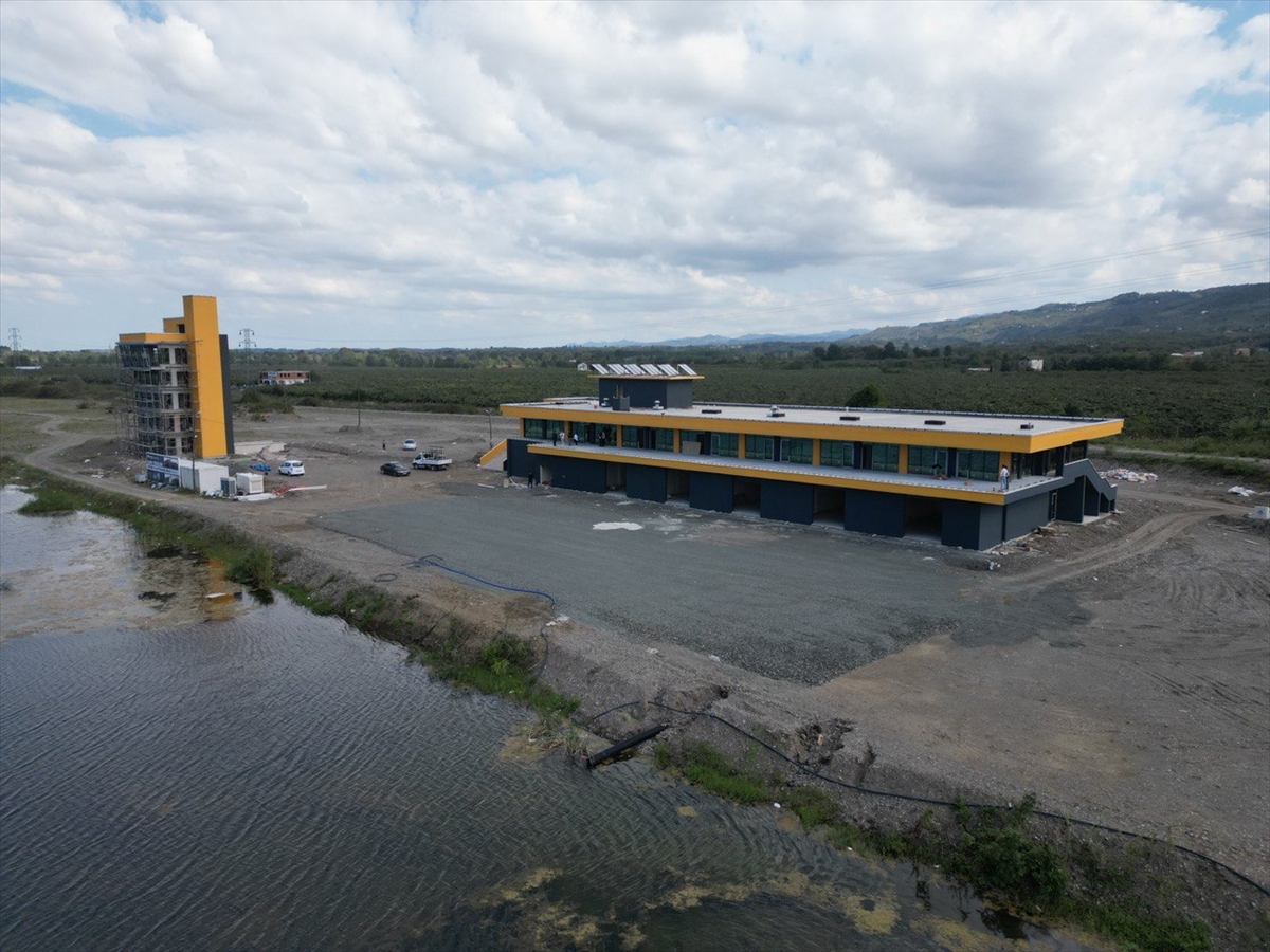 Samsun'a durgunsu kano yarış parkuru yapılıyor