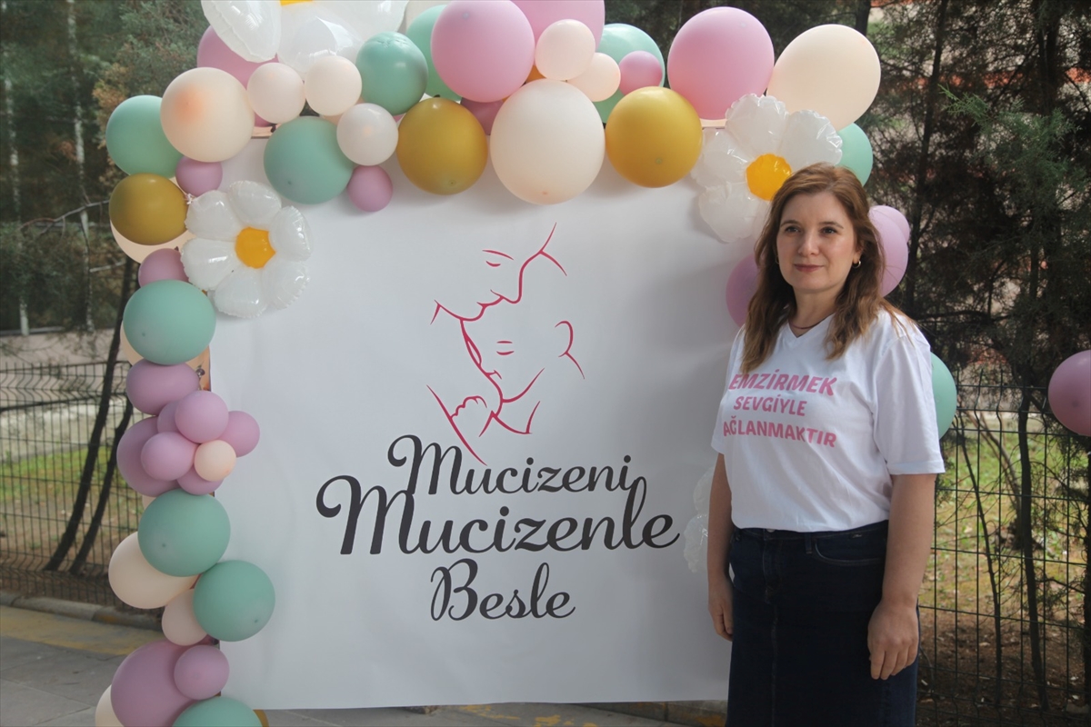 Anne sütüne destek için "Mucizeni Mucizenle Besle" sloganıyla etkinlik düzenlendi
