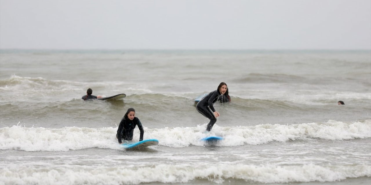 Ordu'da sörf festivali düzenlendi