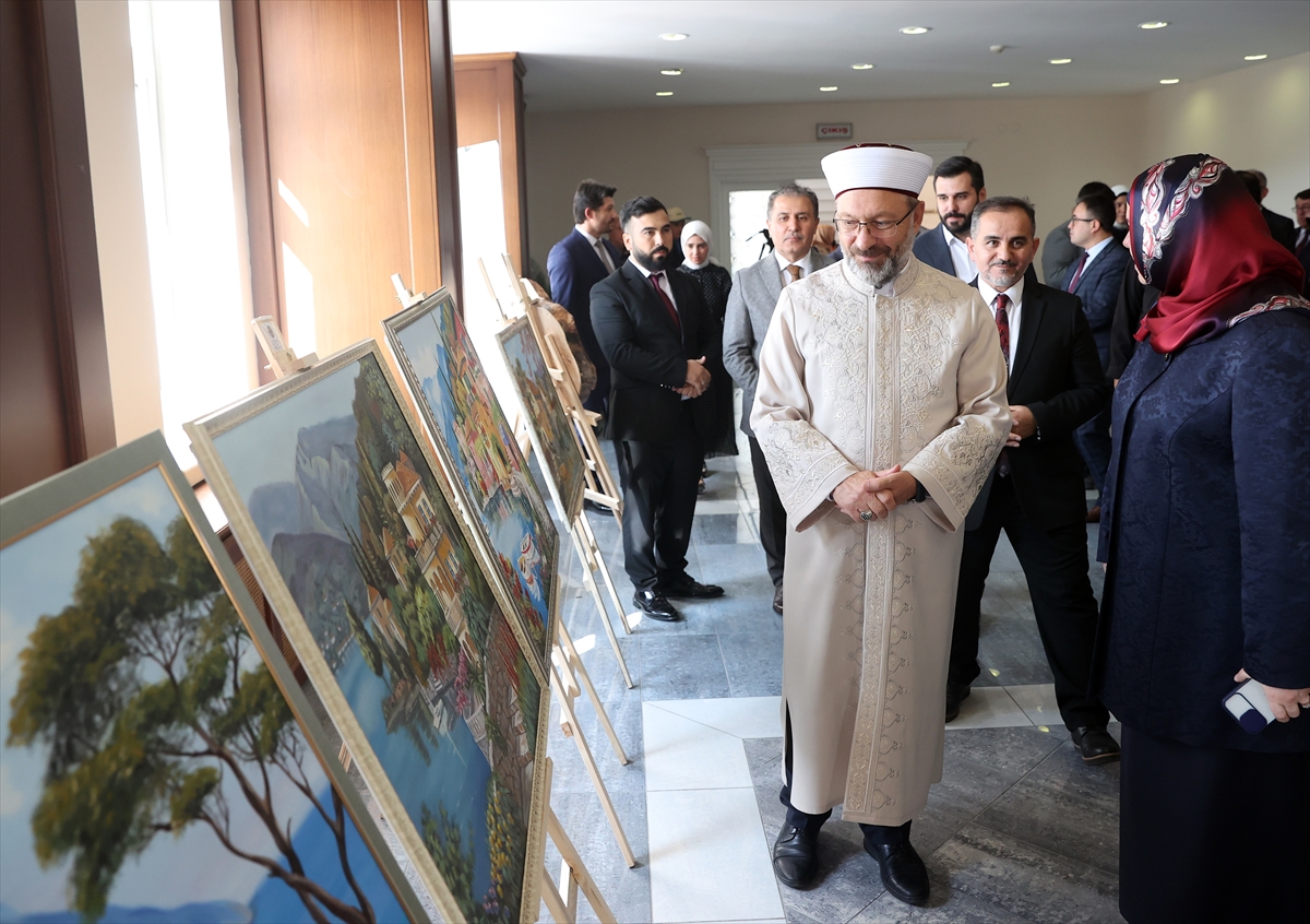 Diyanette "Sanat ile Yeşeren Umutlar" sergisi açıldı