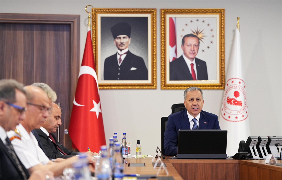 Bakan Yerlikaya başkanlığında terörle mücadele toplantısı yapıldı