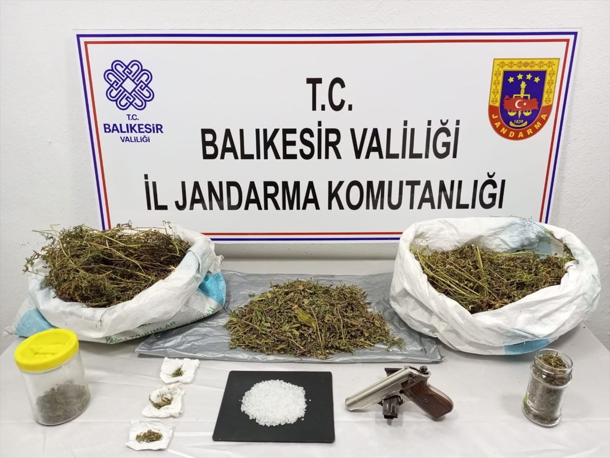 Balıkesir'de uyuşturucu operasyonunda 1 kişi yakalandı