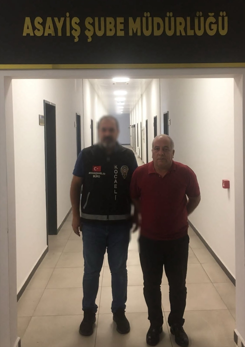 Kocaeli'de 11 yıl kesinleşmiş hapis cezası bulunan hükümlü yakalandı