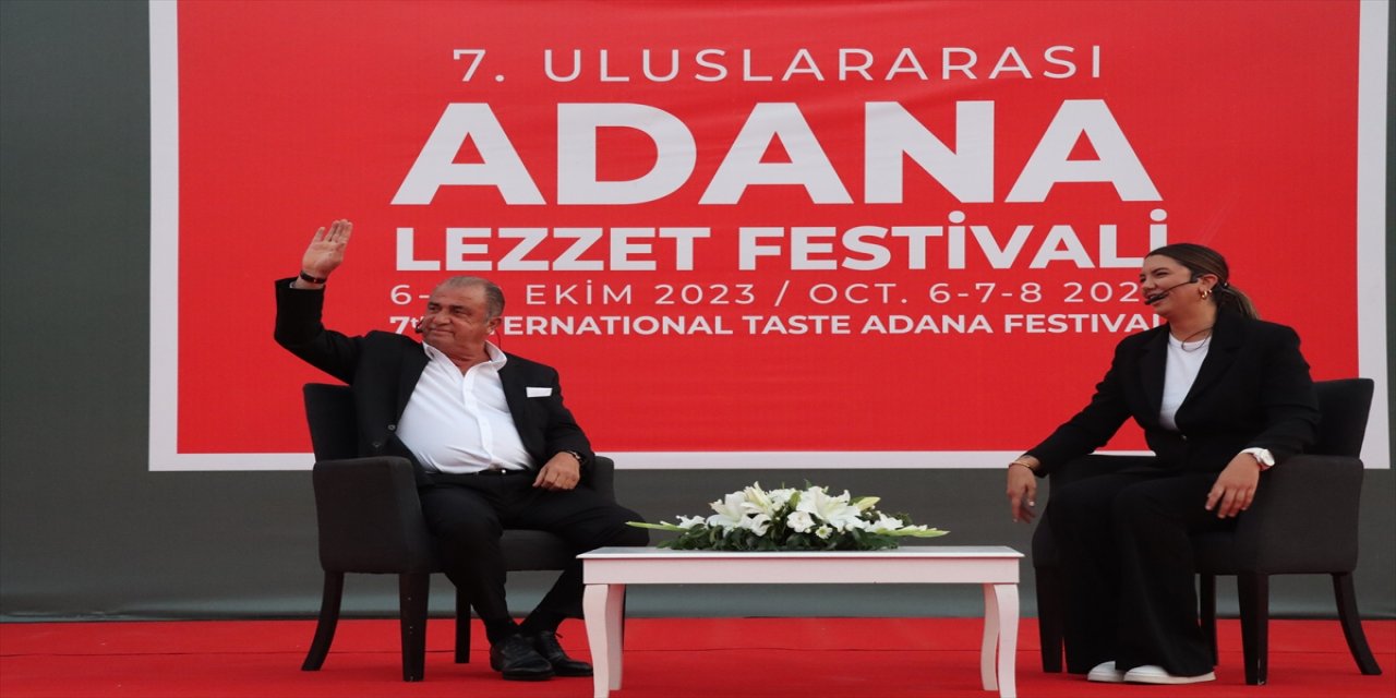 Lezzet Festivali'nde "Fatih Terim ile Adana sohbetleri" söyleşisi yapıldı