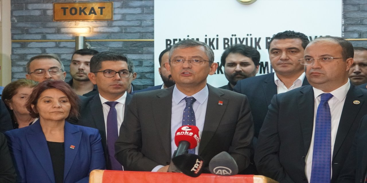 CHP Genel Başkan adayı Özgür Özel, Tokat'ta konuştu: