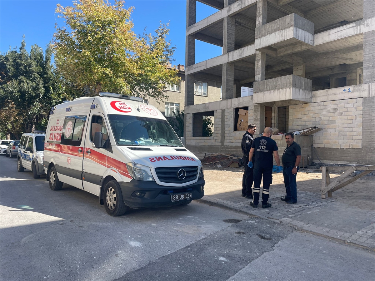 Kayseri'de inşaat bekçisi şantiyede ölü bulundu