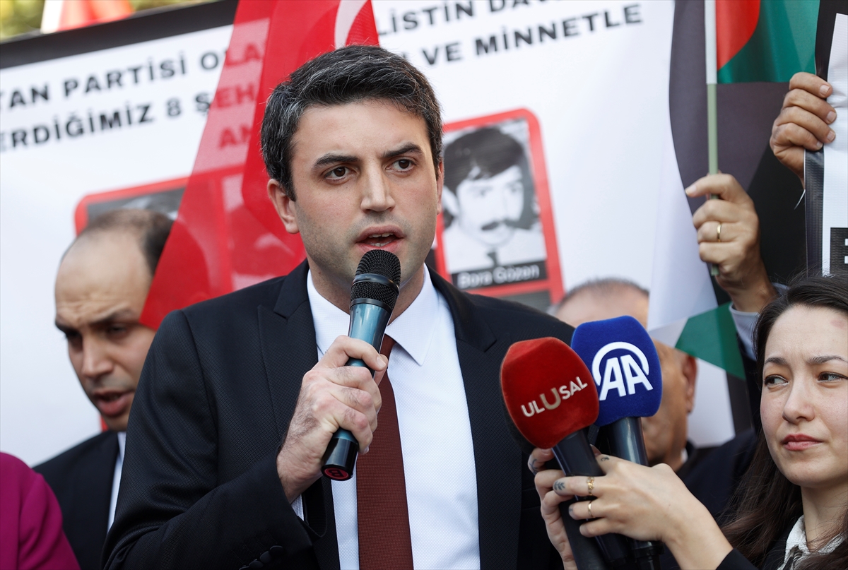 Vatan Partisinden Filistin halkına destek