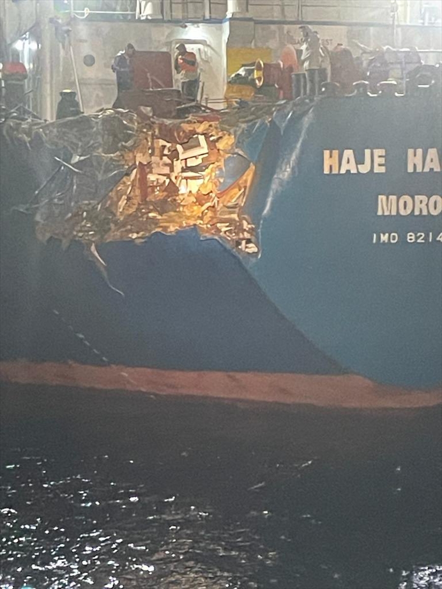 Marmara Adası açıklarında gemi kazası oldu