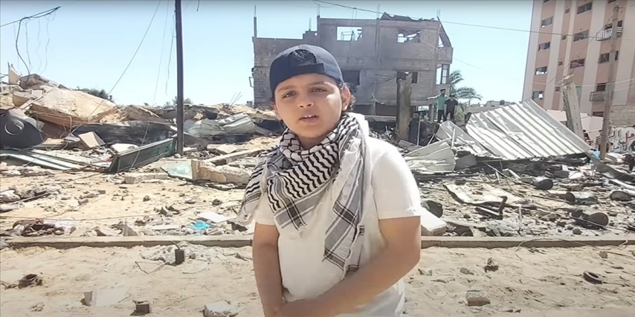 Filistinli 14 yaşındaki "MC Abdul" lakaplı rapçi, İsrail'in neler yaptığını kendi şarkısıyla tüm dünyaya duyurdu!