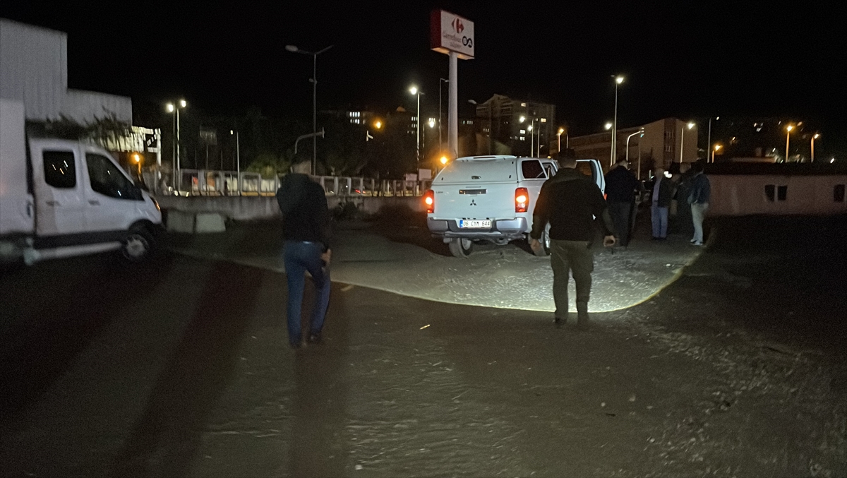 Karabük'te kent merkezine inen yavru ayı iş yerlerine girmeye çalıştı