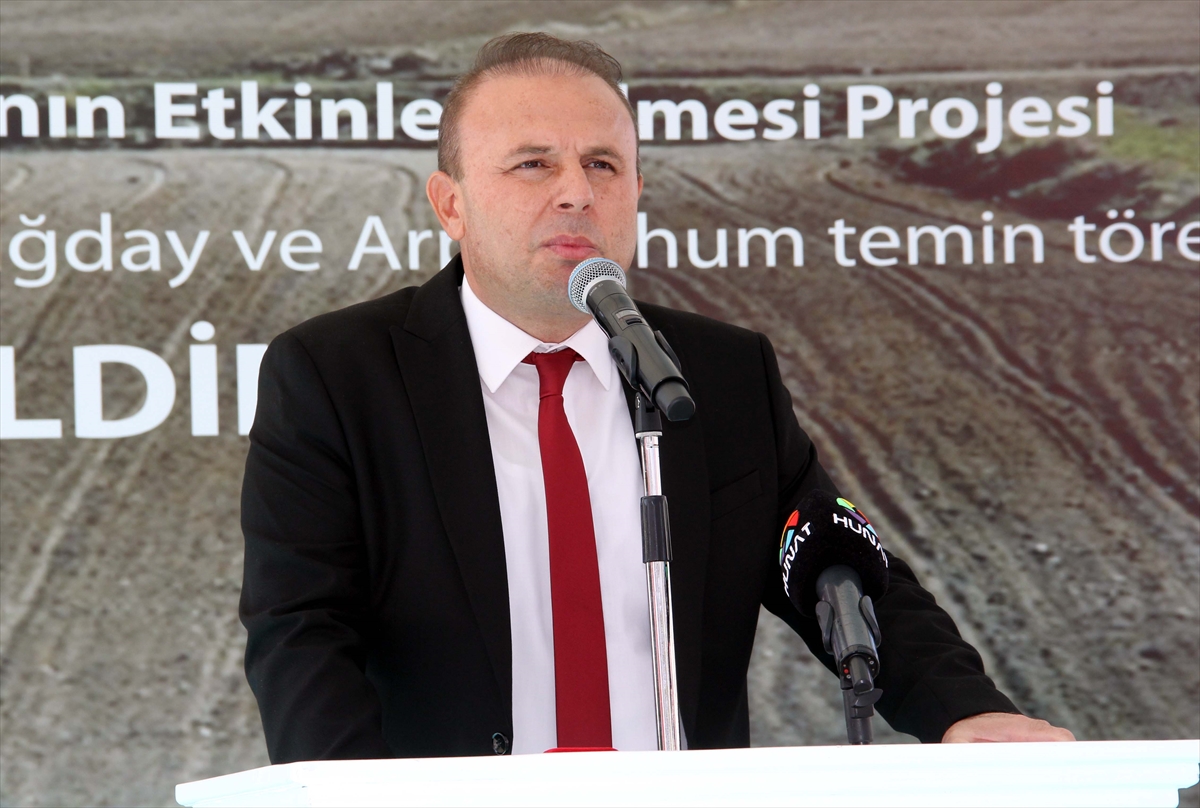 Kayseri'de çiftçilere 1260 ton arpa ve buğday tohumu dağıtıldı