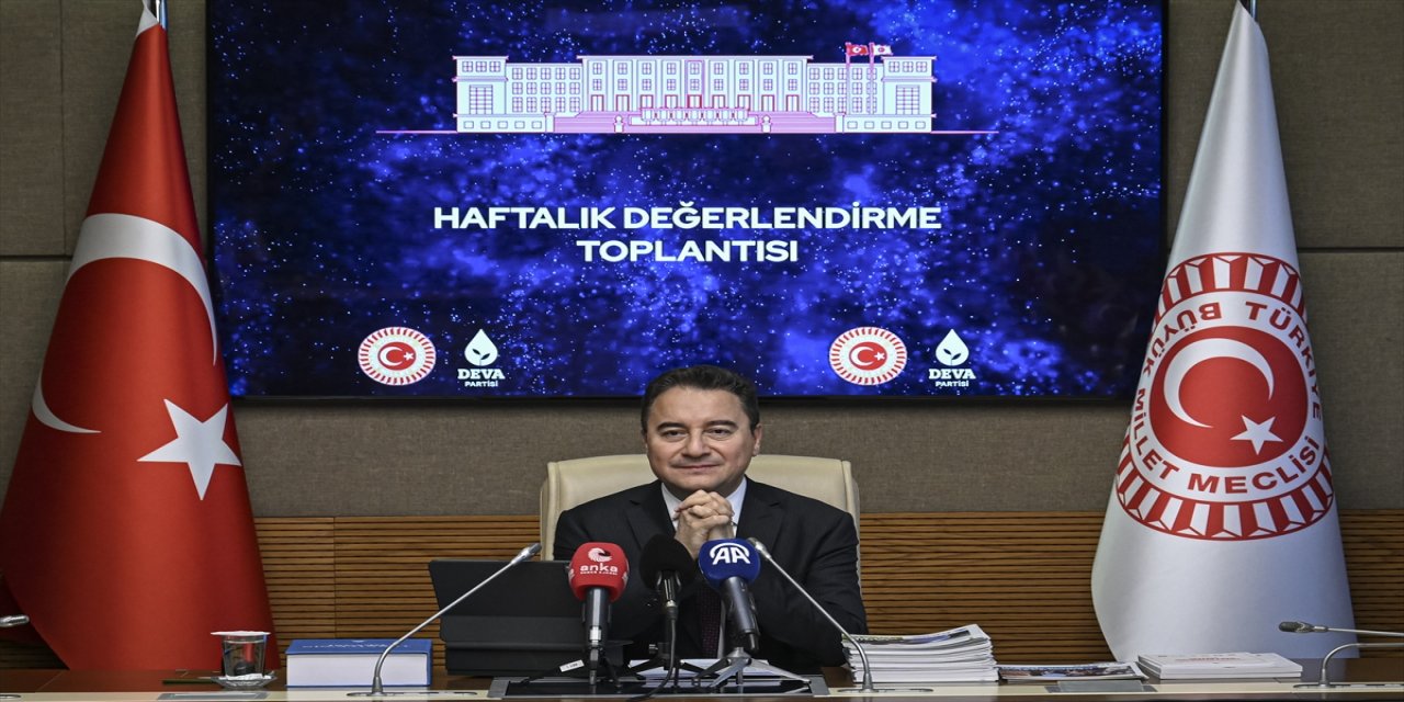 DEVA Partisi Genel Başkanı Babacan gündemi değerlendirdi: