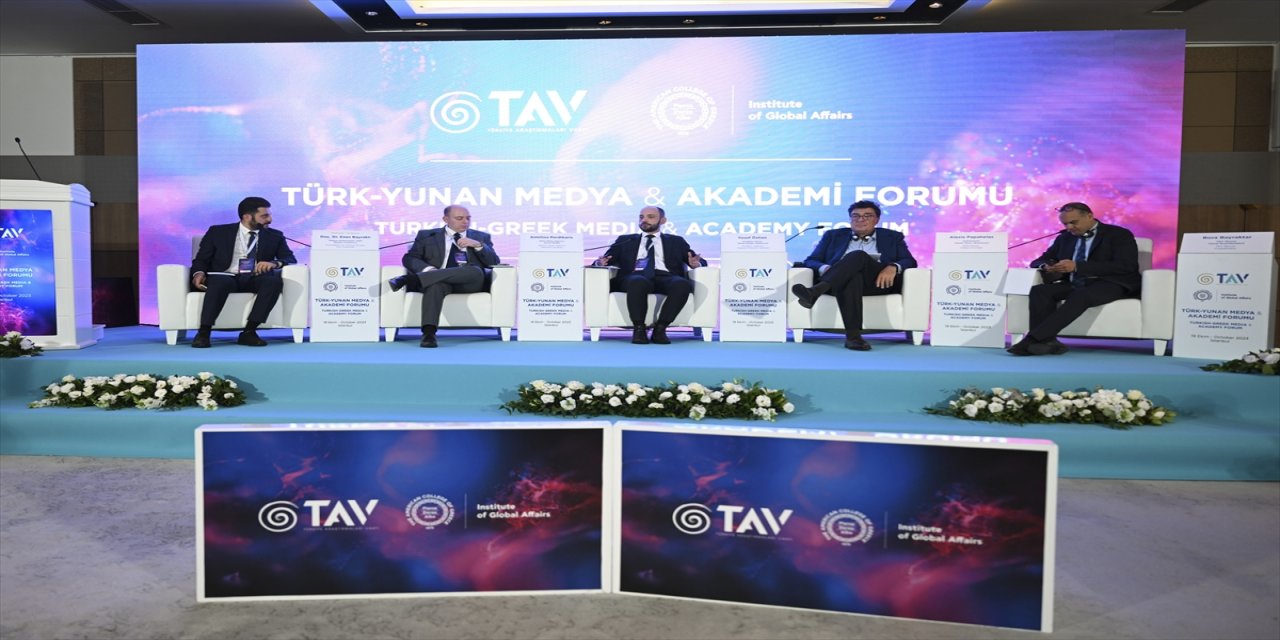 Türk-Yunan Medya ve Akademi Forumu İstanbul'da düzenlendi