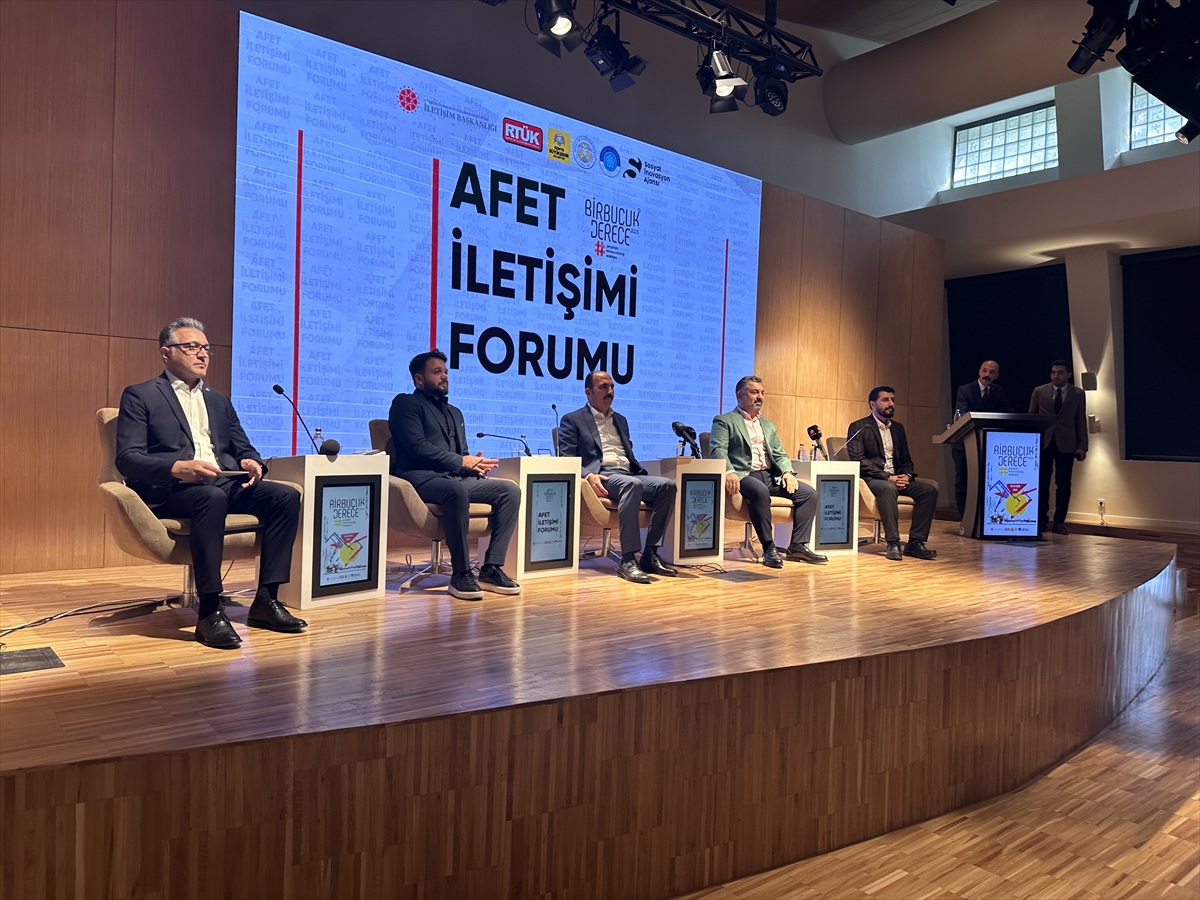 RTÜK Başkanı Ebubekir Şahin, Konya'da Afet İletişimi Forumu'nda konuştu