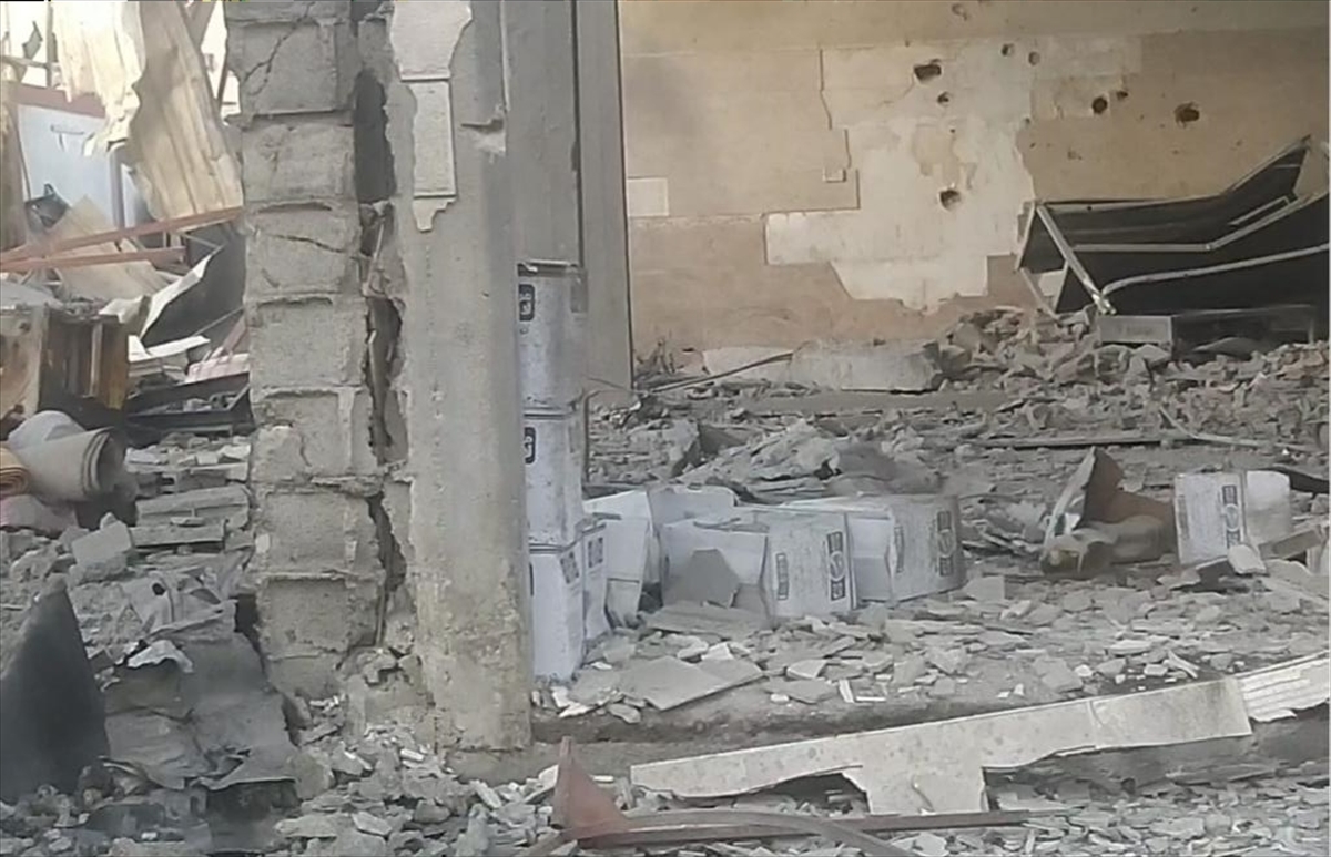 Gazze'deki saldırıda İHH Mavi Marmara Şehitleri Aşevi kullanılamaz hale geldi