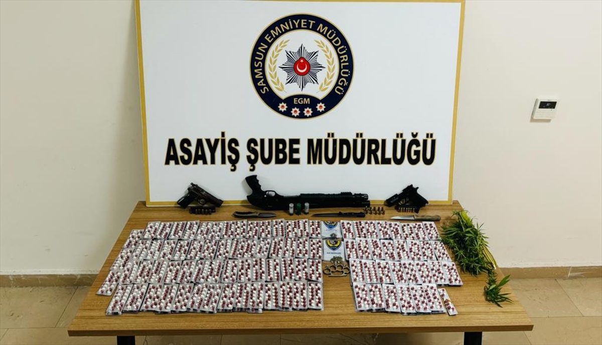 Samsun'da silahlı yağma ve bıçakla yaralamadan aranan 3 zanlı yakalandı