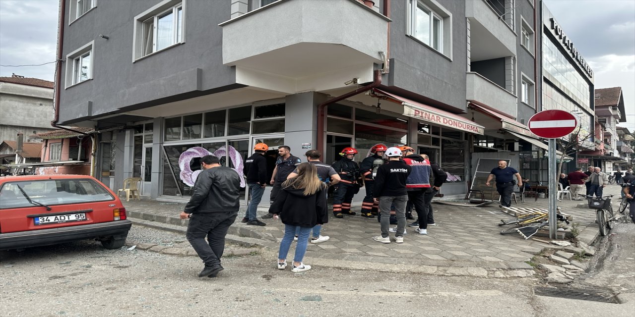 Sakarya'da doğal gaz patlaması sonucu 3 kişi yaralandı