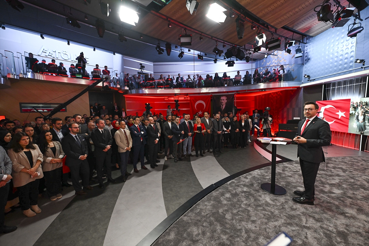 Anadolu Ajansı'nda Cumhuriyet'in 100. yılı programı düzenlendi