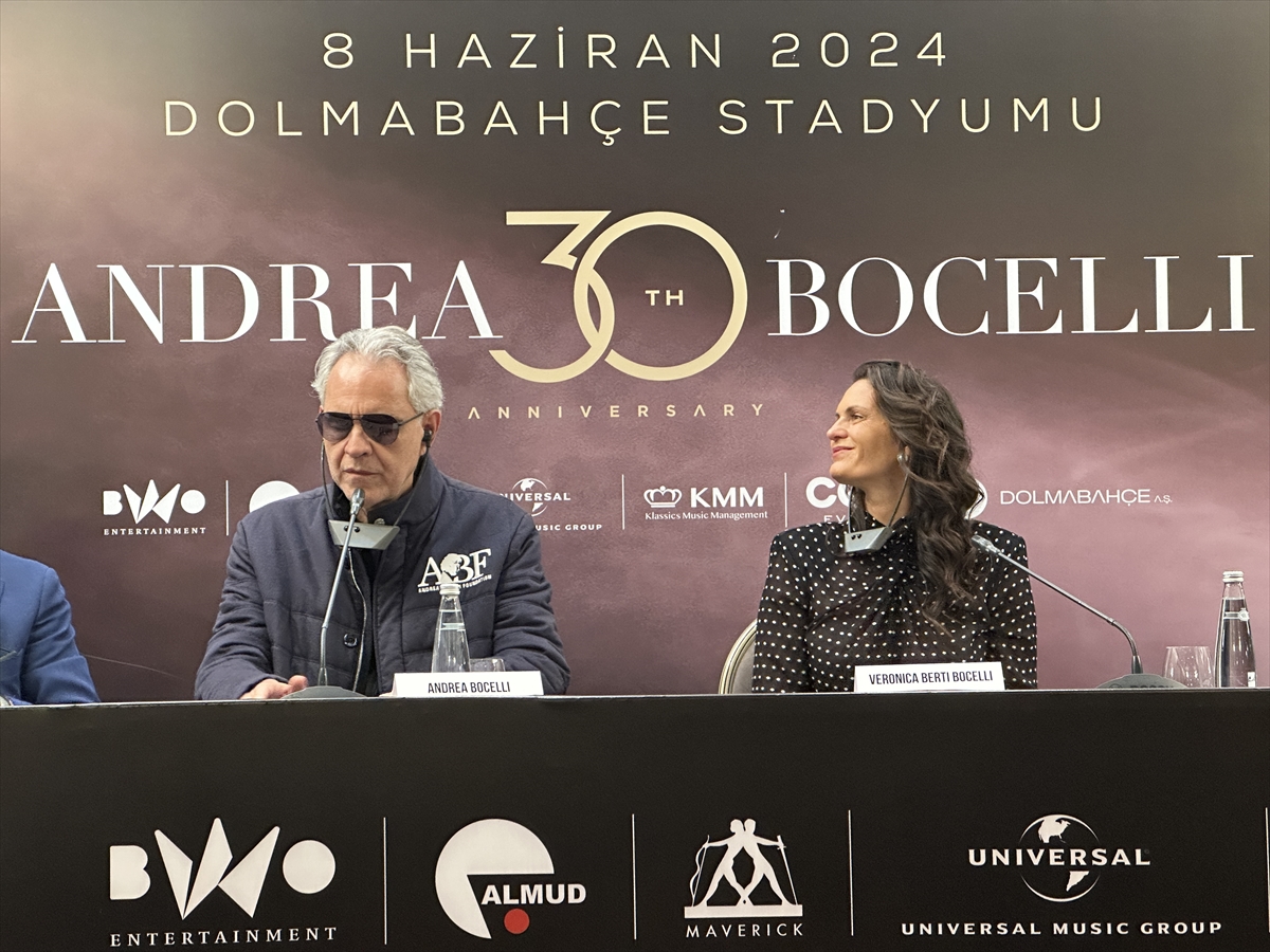 Ünlü tenor Andrea Bocelli: "Yeter ki barış olsun ben sesimden feragat edebilirim"