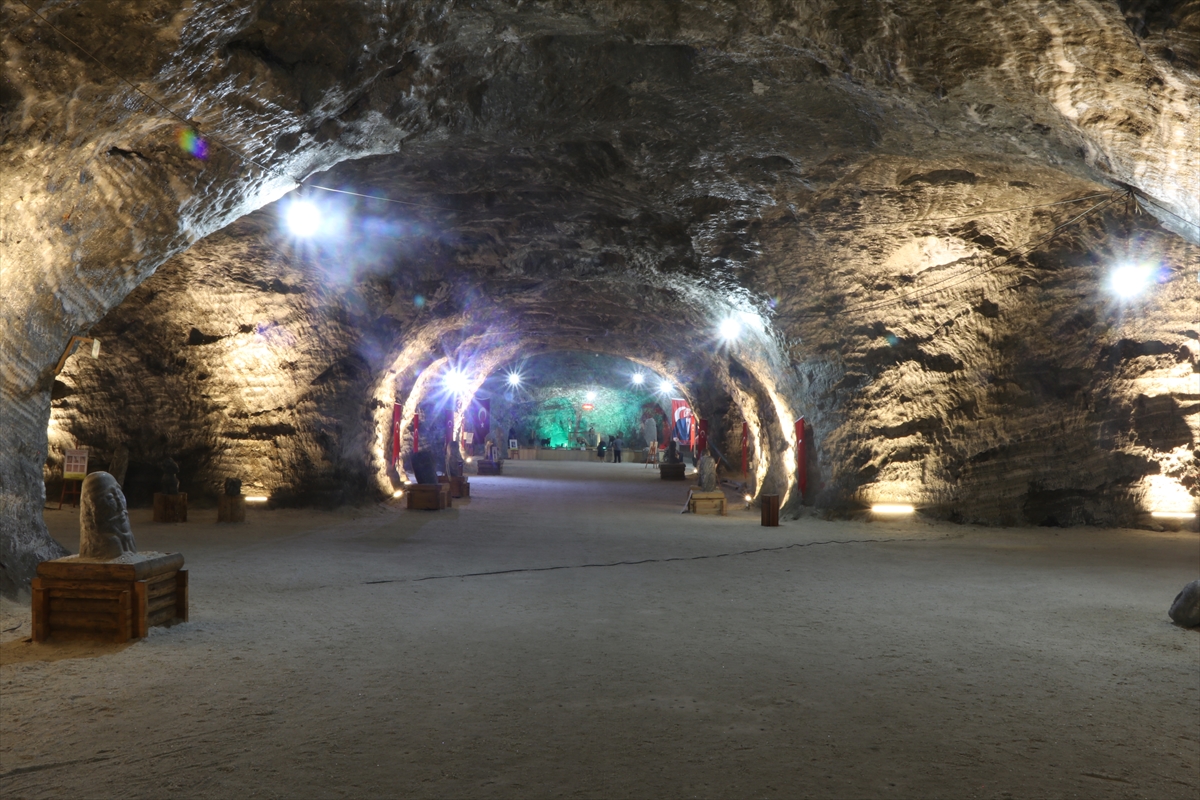 Hititlerden kalan tuz mağarası Çankırı'nın turizminde öncü rol oynuyor