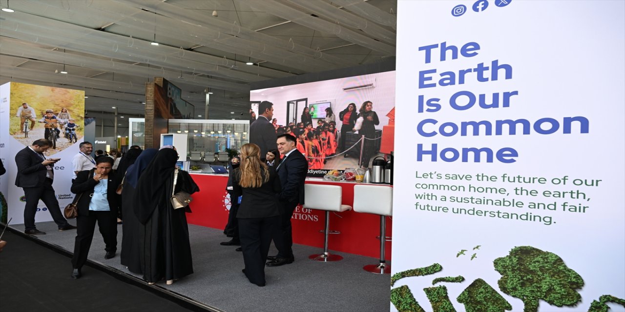 Cumhurbaşkanlığı İletişim Başkanlığınca Expo City Dubai'de stant açıldı